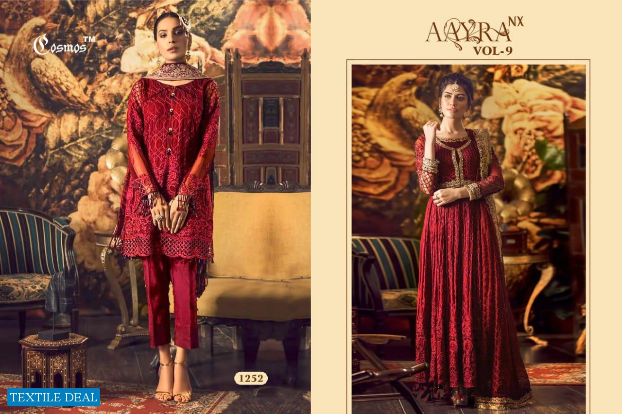 Cosmos Aayra Vol-9 Nx Wholesale Shopping Pakistani Concept Dress