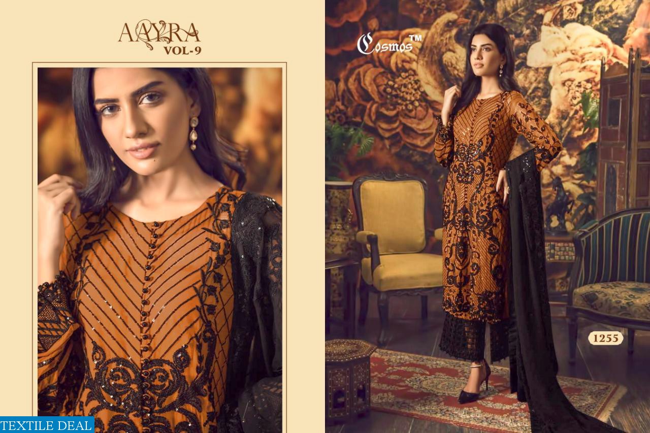 Cosmos Aayra Vol-9 Wholesale Shopping Pakistani Concept Dress