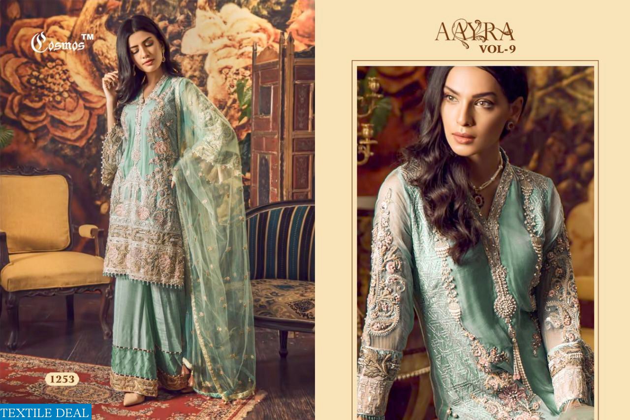 Cosmos Aayra Vol-9 Wholesale Shopping Pakistani Concept Dress
