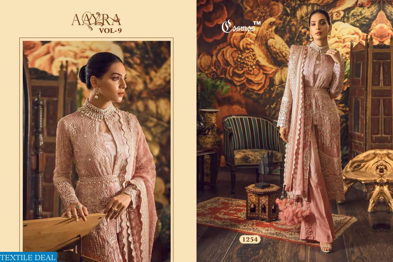 Cosmos Aayra Vol-9 Wholesale Shopping Pakistani Concept Dress