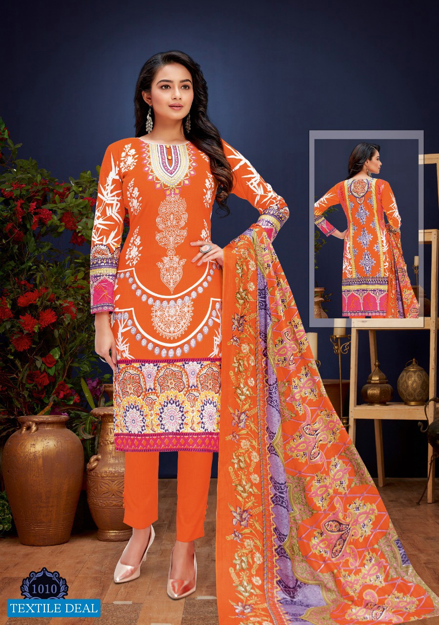 Cotton King Razia Vol-1 Wholesale Pure Cotton Dress Material