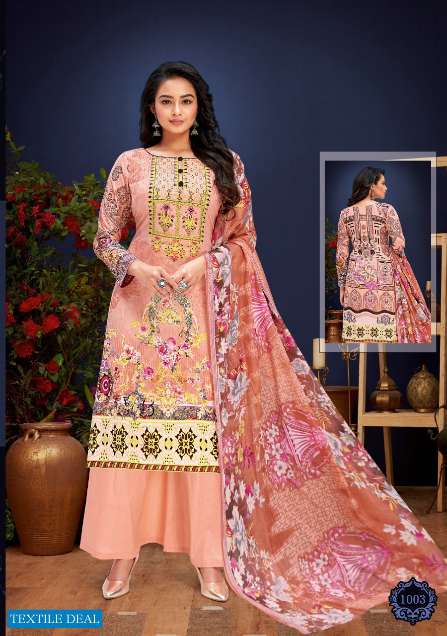 Cotton King Razia Vol-1 Wholesale Pure Cotton Dress Material