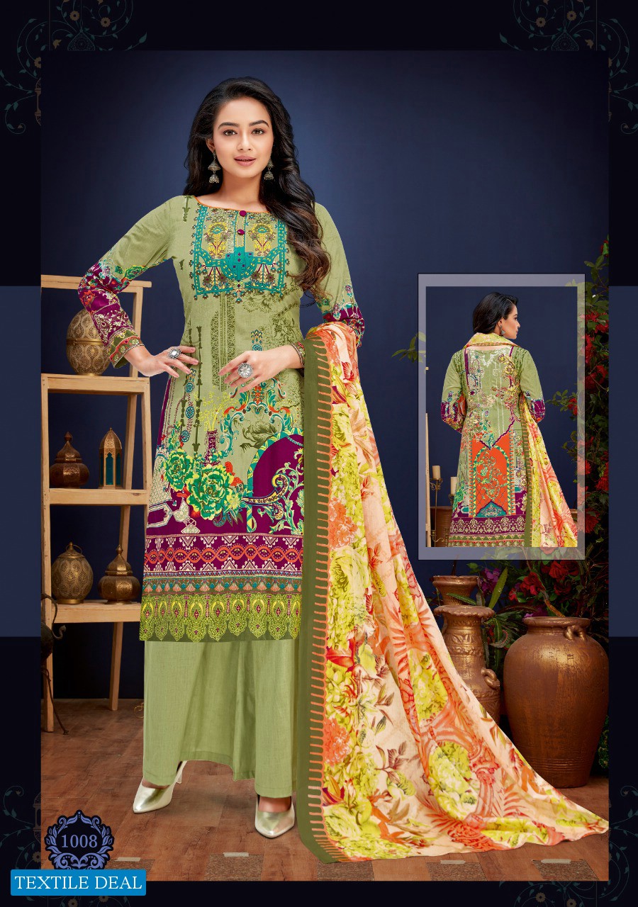 Cotton King Razia Vol-1 Wholesale Pure Cotton Dress Material