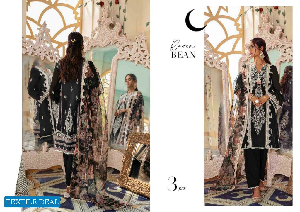Cross Stitch Shehar E Uns Unstitched Luxury Lawn Collection 2021 Pakistani Dress