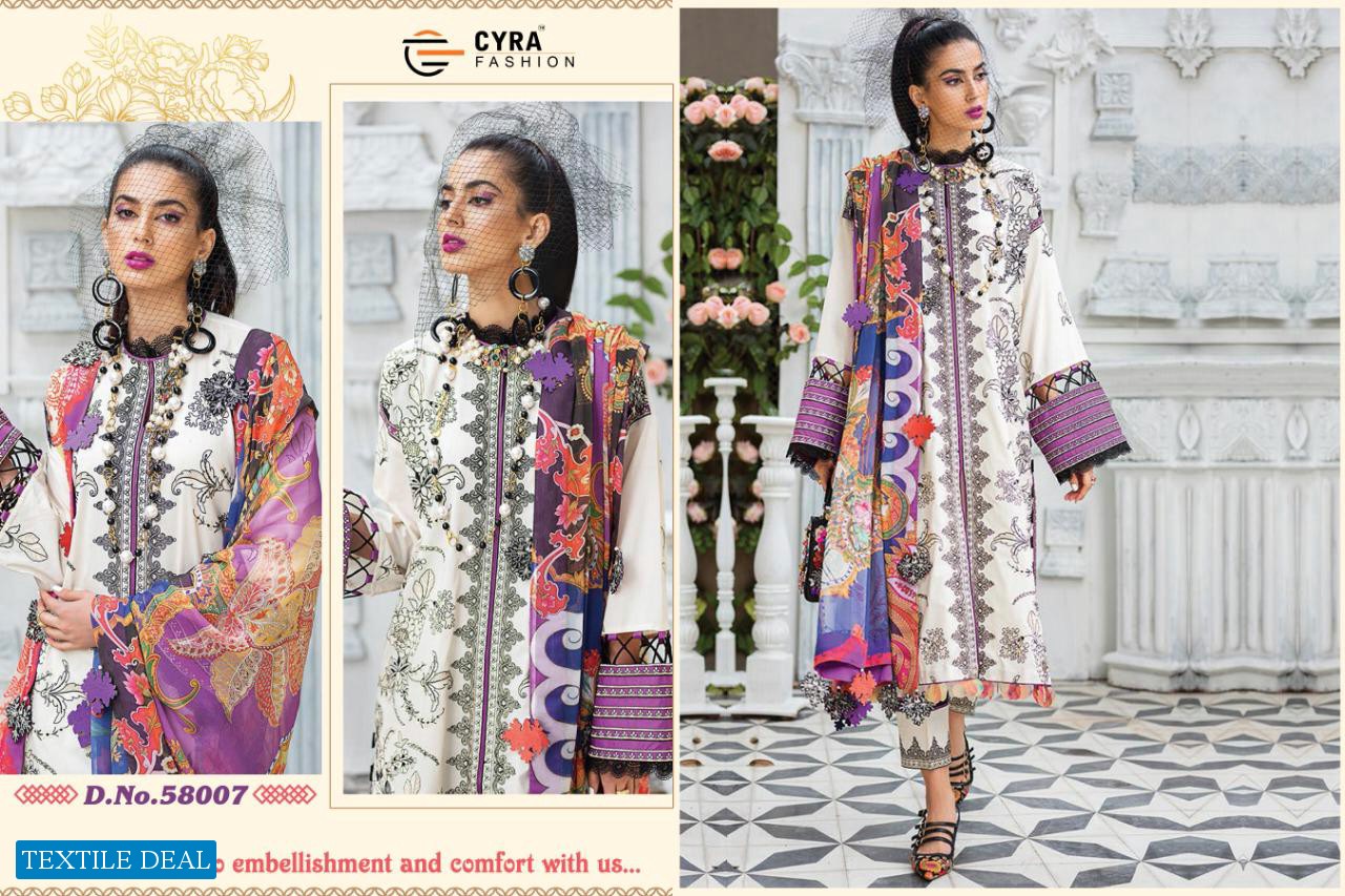 Cyra Alizah Vol-5 Wholesale pakistani Concept Dress Material