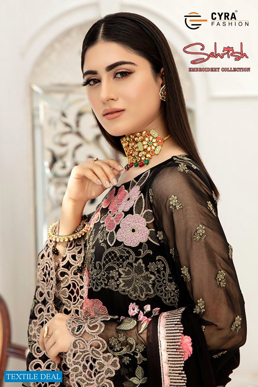 Cyra Sehrish Wholesale Heavy Pakistani Dress Catalog