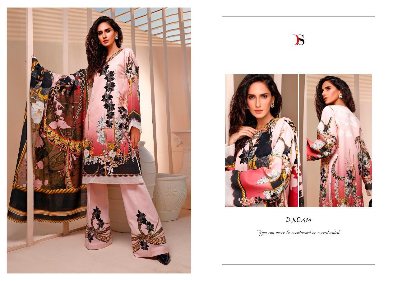 DEEPSY FIRDOUS VOL 5 COTTON PAKISTANI DRESS MATERIALS SELLER