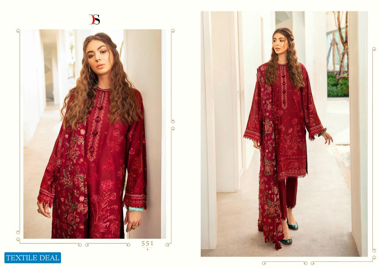 DEEPSY FLORA PURE COTTON EMBROIDERY PAKISTANI SALWAR KAMEEZ