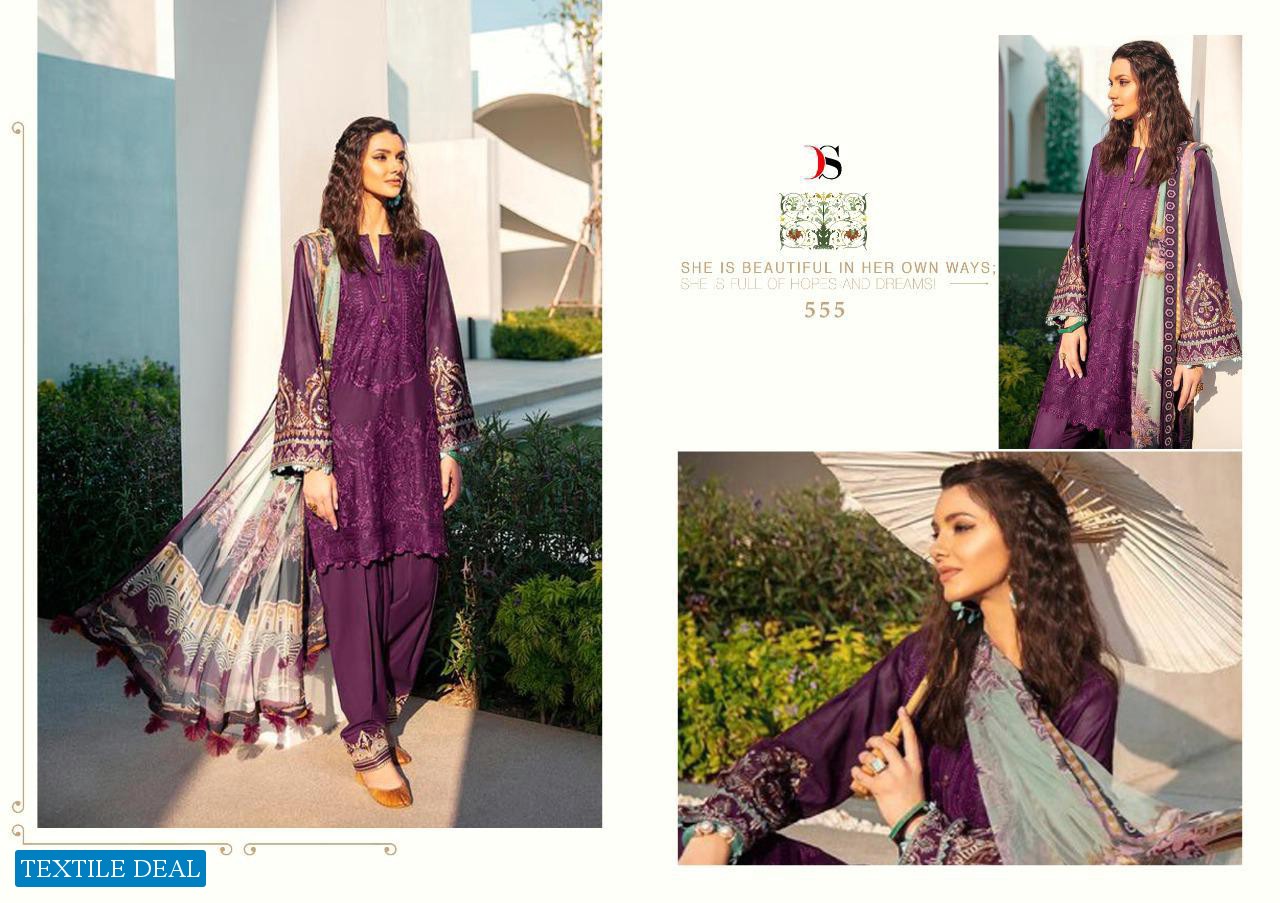 DEEPSY FLORA PURE COTTON EMBROIDERY PAKISTANI SALWAR KAMEEZ