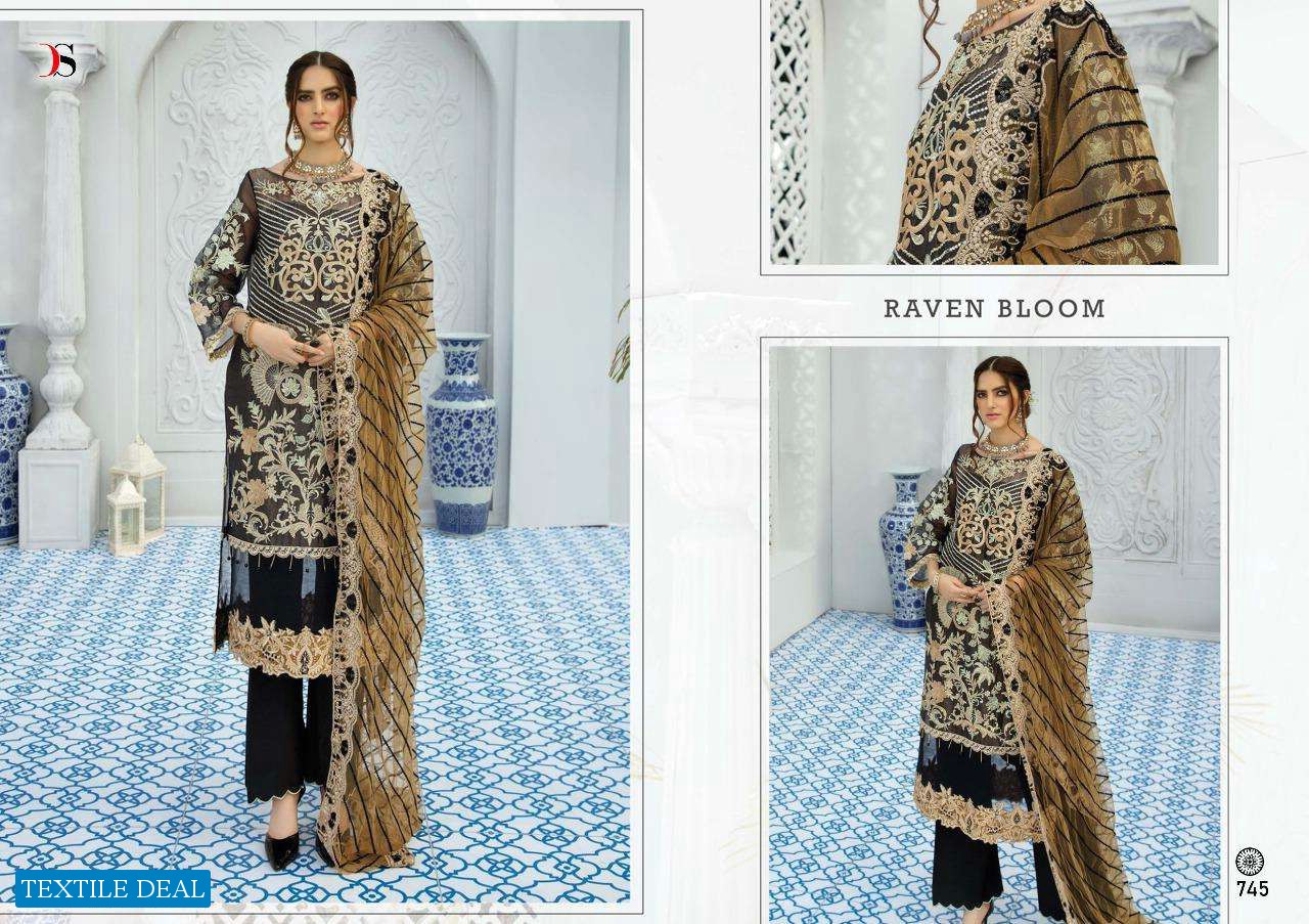 DEEPSY GULBANO VOL 18 GEORGETTE EMBROIDERY PAKISTANI SUITS DESIGNS