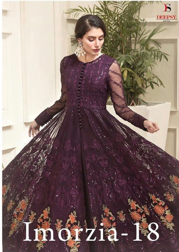 DEEPSY IMORZIA VOL 18 GEORGETTE PAKISTANI SALWAR KAMEEZ