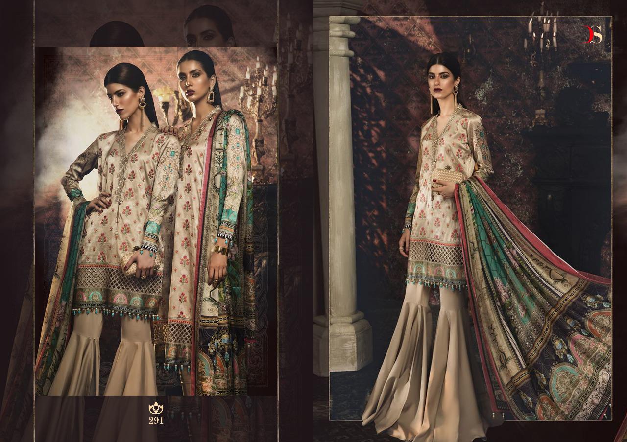 DEEPSY LAUNCHING MARIYA B 291-297 SERIES SATIN SILK DIGITAL PRINT SUIT OUTFIT IN SURAT MARKET