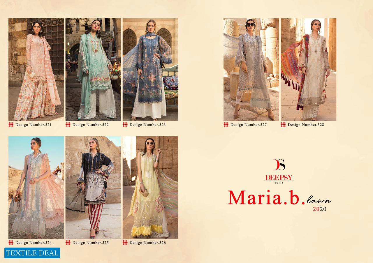 DEEPSY MARIA B LAWN 2020 COTTON PAKISTANI EID SALWAR SUITS