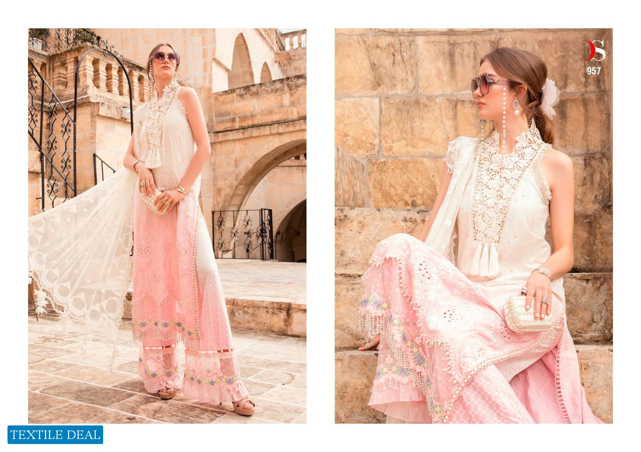 DEEPSY MARIA B LAWN 21 VOL 2 COTTON PAKISTANI EID SPECIAL DRESSES