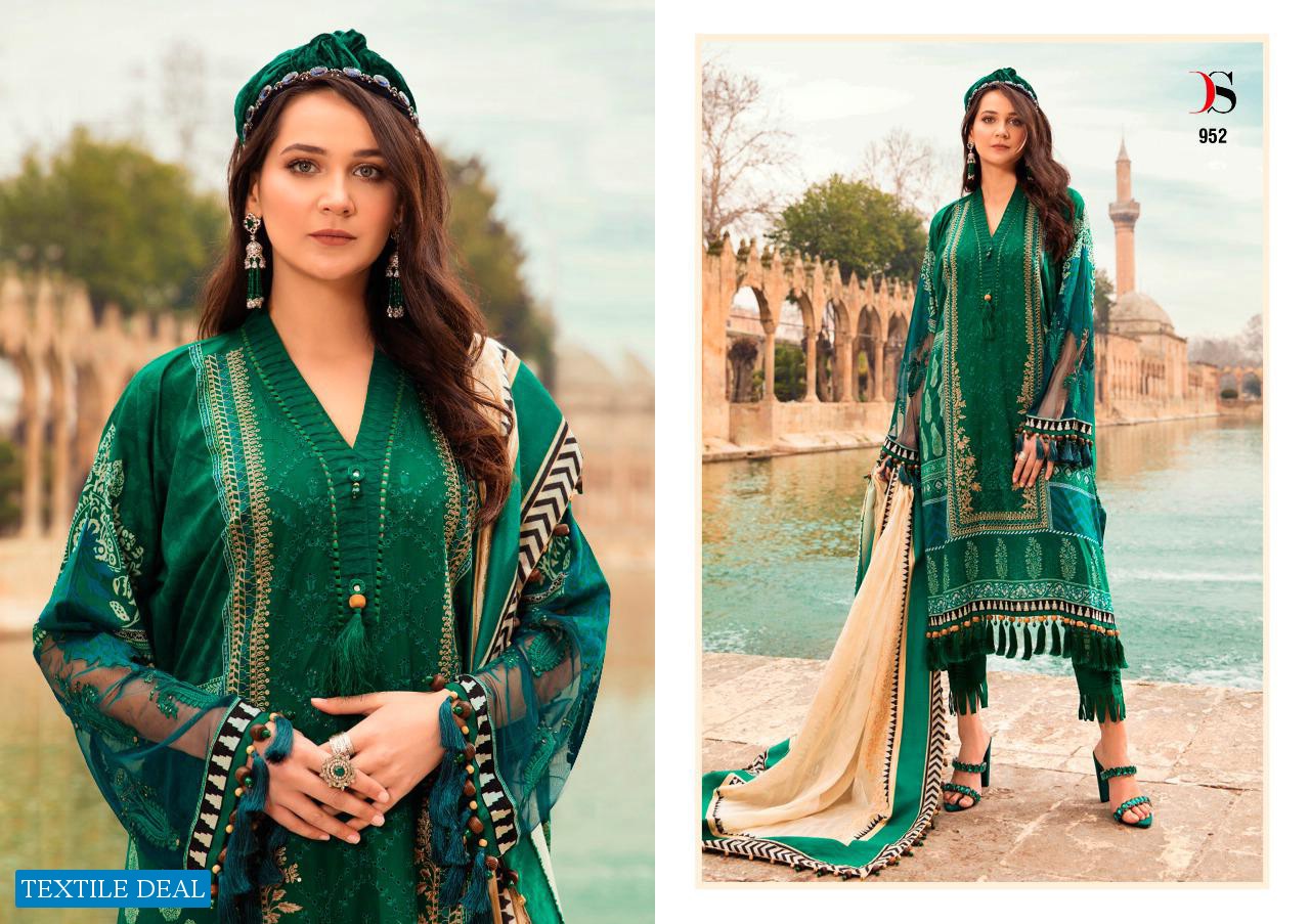 DEEPSY MARIA B LAWN 21 VOL 2 COTTON PAKISTANI EID SPECIAL DRESSES