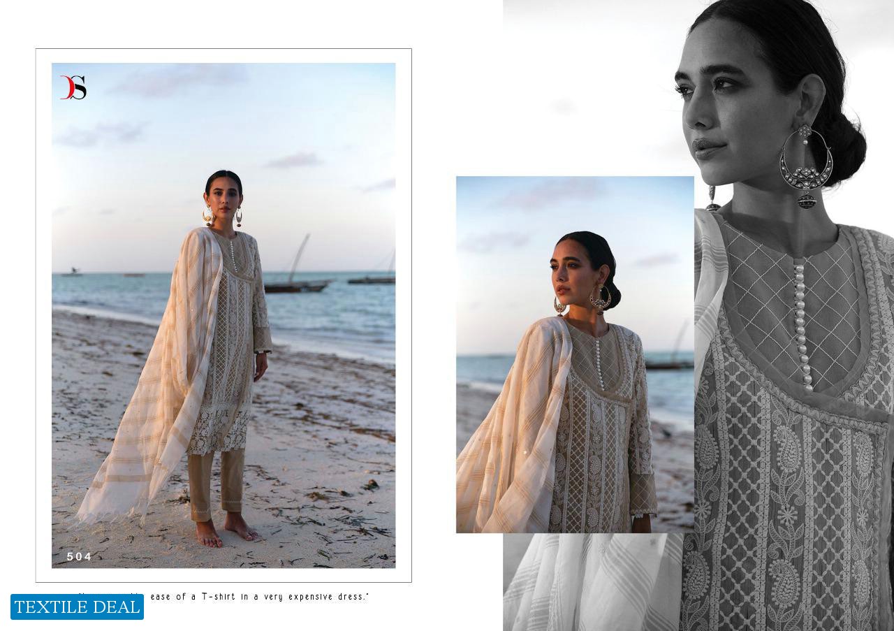 DEEPSY QALAMKAR COTTON EMBROIDERY PAKISTANI SALWAR KAMEEZ