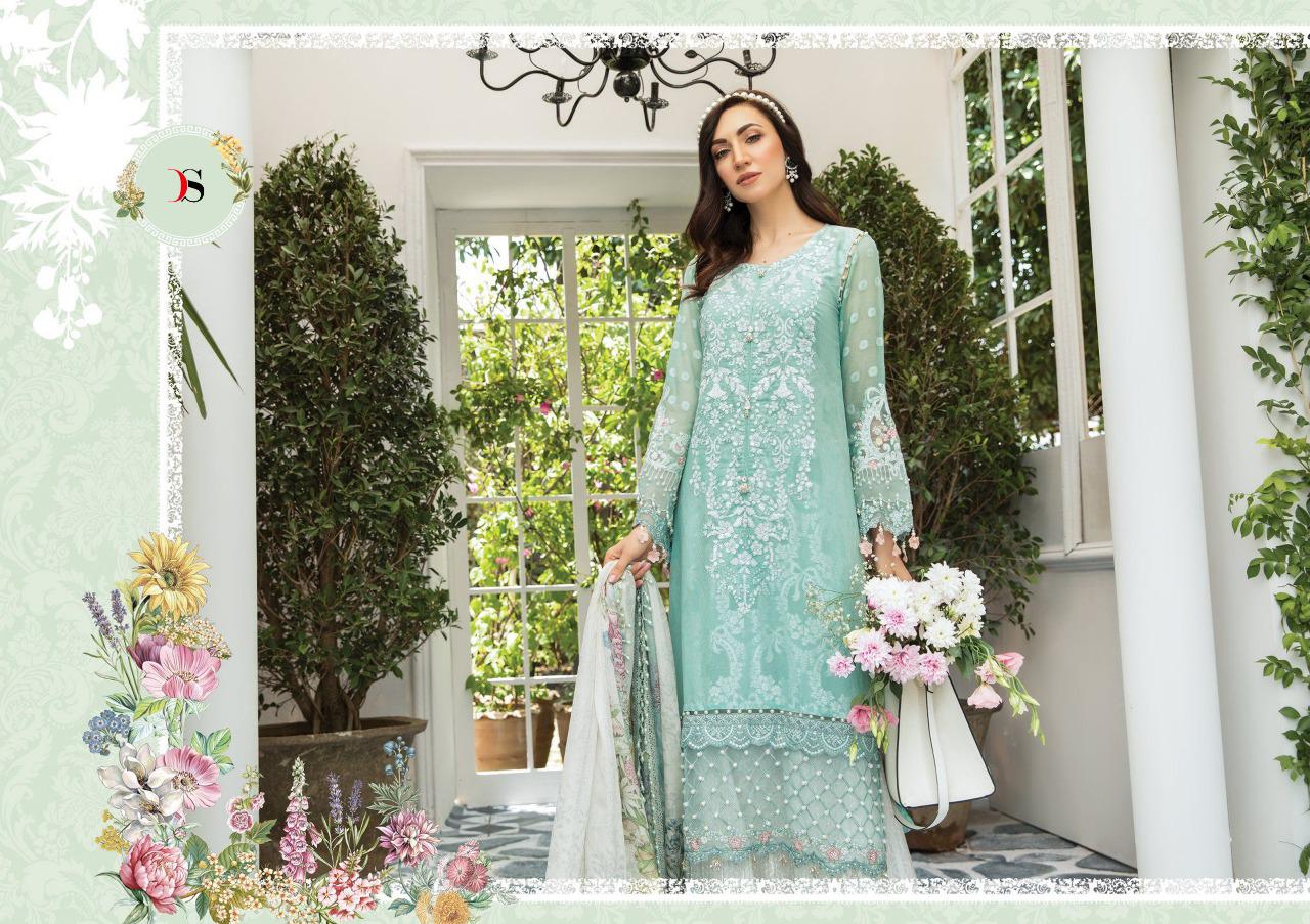 DEEPSY SUIT LAUNCH MARIA B LAWN VOL 3 JAM COTTON PRINT SALWAR SUIT WHOLESALE RATE