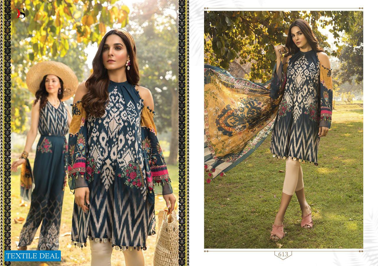 DEEPSY SUIT M PRINT 2020 JAM COTTON WITH EMBROIDERY SUIT WHOLESALER