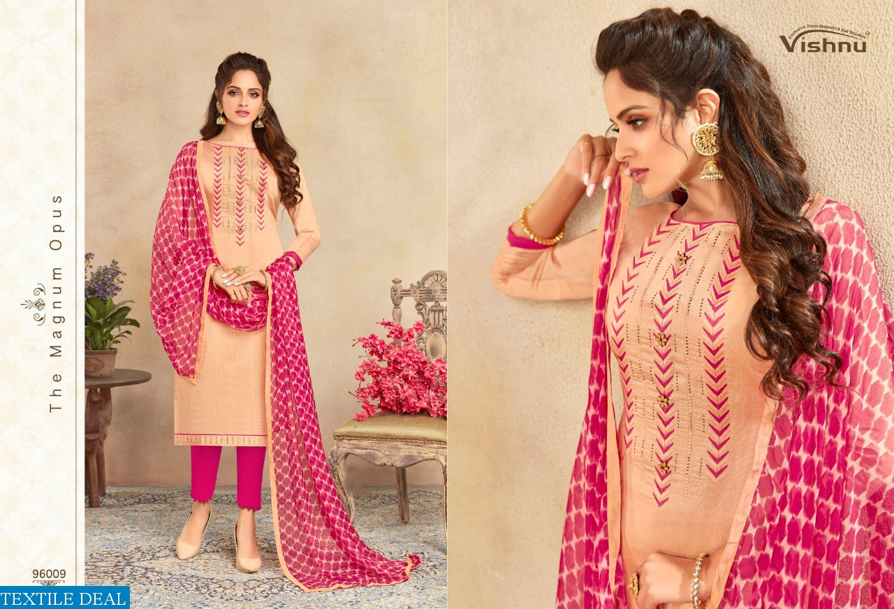 DERMY COOL VOL 14 BY VISHNU IMPEX SOUTH COTTON REGULAR WEAR SALWAR SUIT TRADER