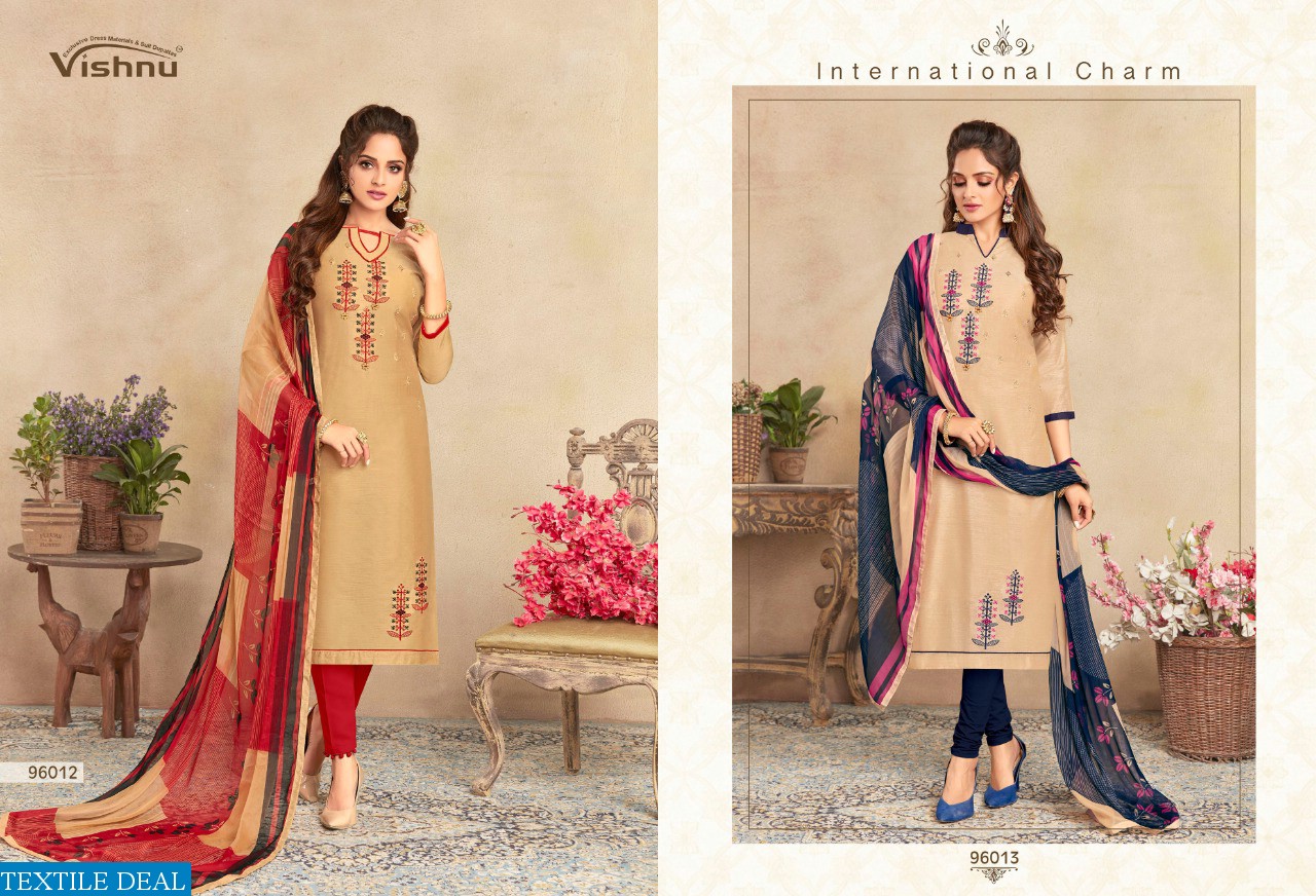 DERMY COOL VOL 14 BY VISHNU IMPEX SOUTH COTTON REGULAR WEAR SALWAR SUIT TRADER