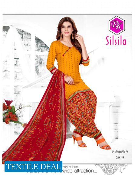 DK Silsila Vol-2 Wholesale Shopping Cotton Dress Catalog
