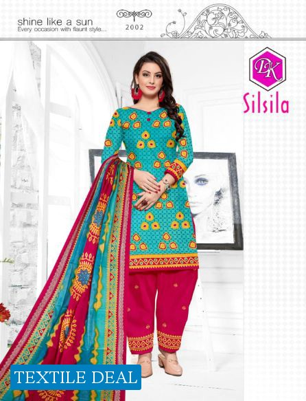 DK Silsila Vol-2 Wholesale Shopping Cotton Dress Catalog