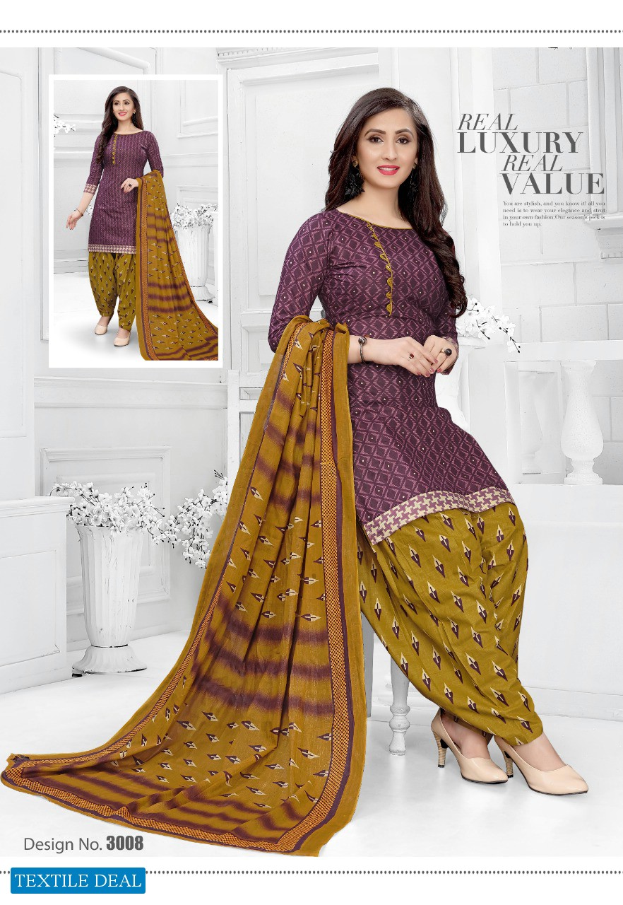 Deepkala Royal patiyala Vol-3 Wholesale printed Dress Material