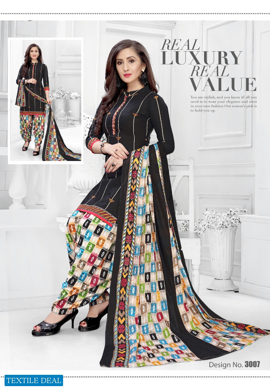 Deepkala Royal patiyala Vol-3 Wholesale printed Dress Material