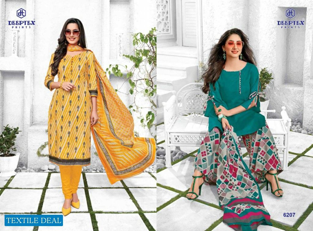 Deeptex Miss India Vol-62 Wholesale Unstitched Dress Material