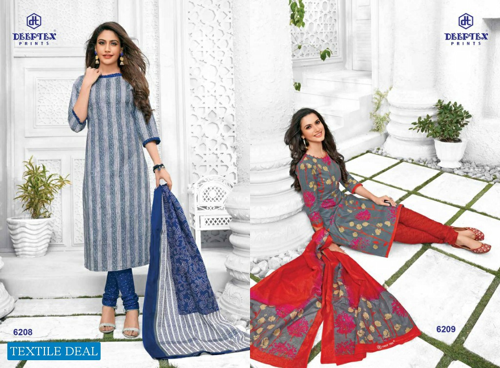 Deeptex Miss India Vol-62 Wholesale Unstitched Dress Material