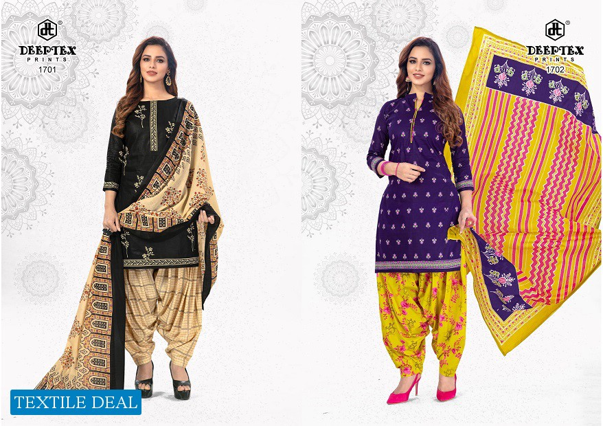 Deeptex Pichkari Patiyala Vol-17 Wholesale Cotton Dress Material
