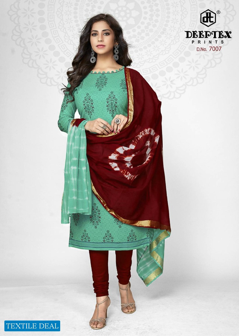 Deeptex Tradition Vol-7 Wholesale Cotton Dress Material