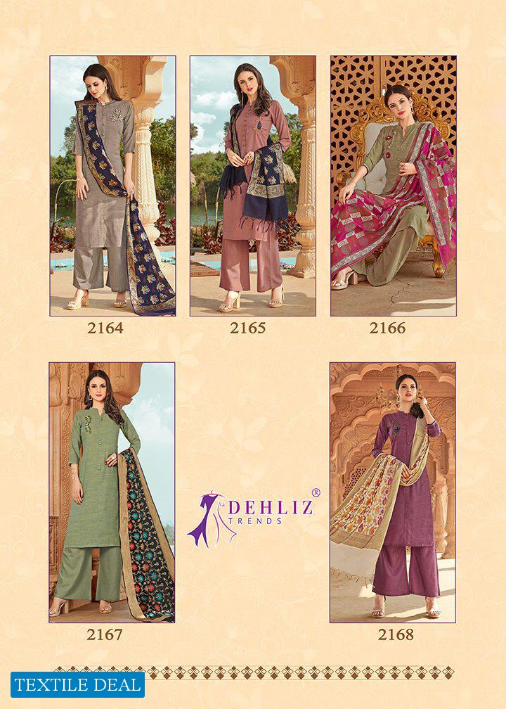 Dehliz Snapchat Wholesale Ready Made Kurti with pant And Dupatta