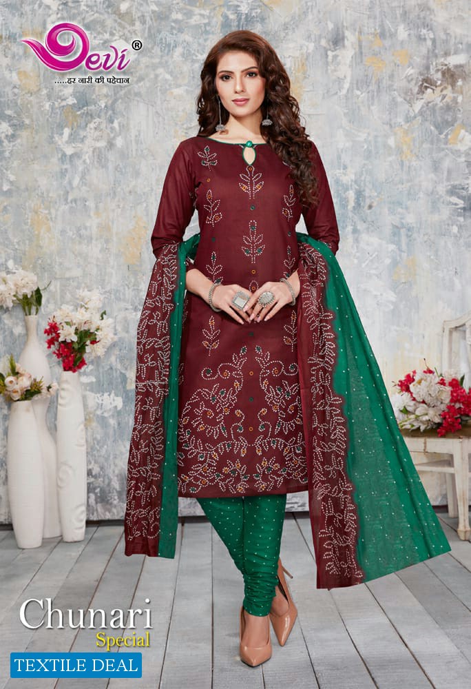 Devi Chunari Special Vol-6 Wholesale Shopping Printed Dress Material