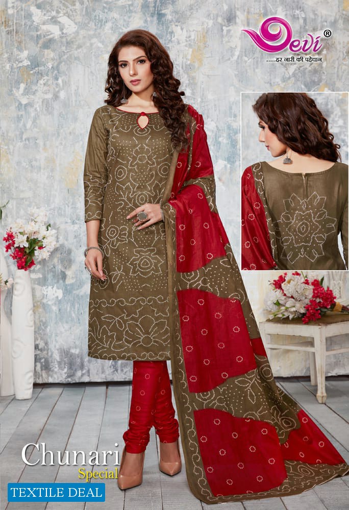 Devi Chunari Special Vol-6 Wholesale Shopping Printed Dress Material