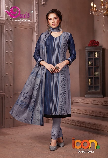 Devi Icon Vol-10 Wholesale printed Dress material