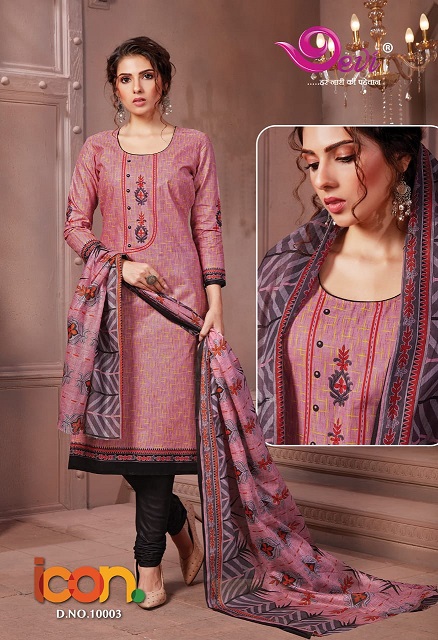 Devi Icon Vol-10 Wholesale printed Dress material