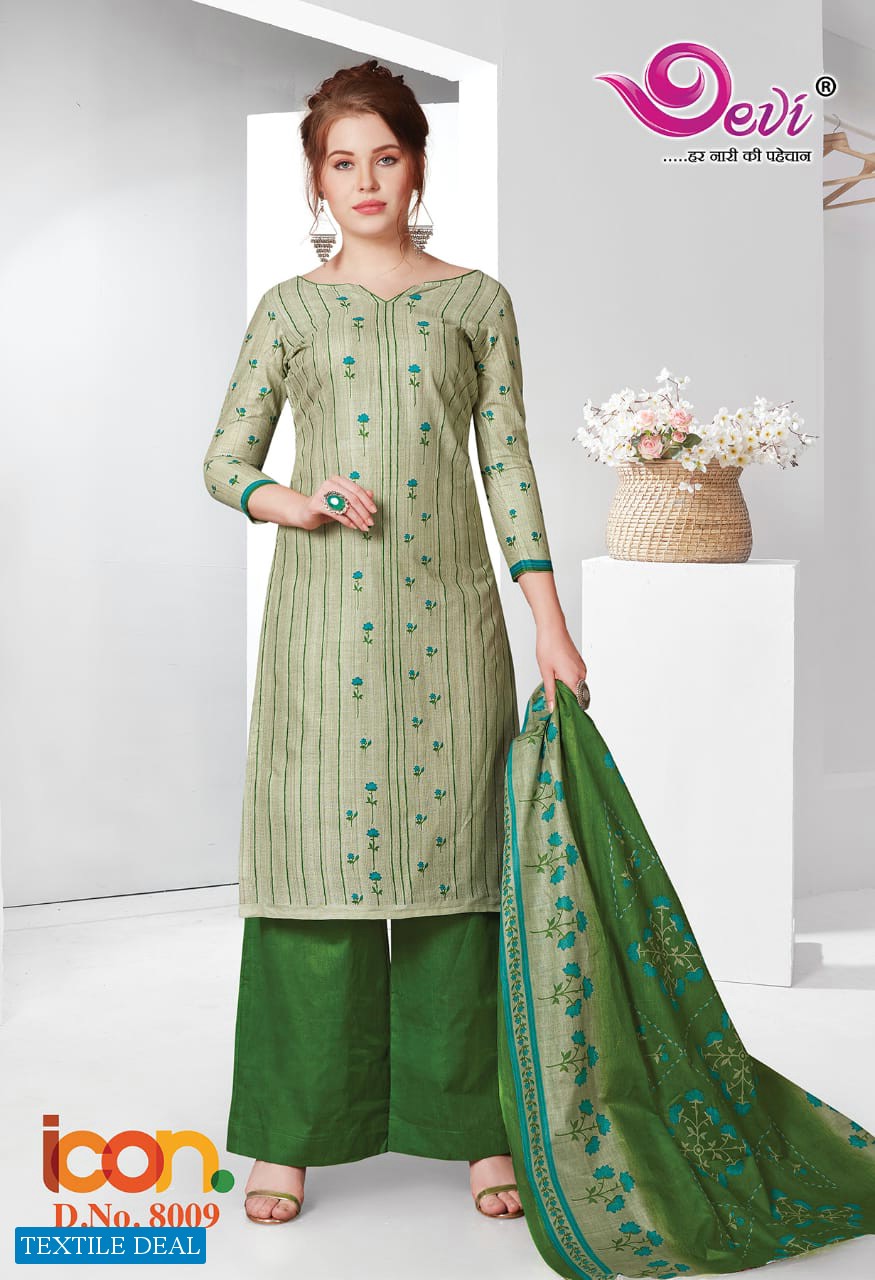 Devi Icon Vol-8 Wholesale printed Dress material