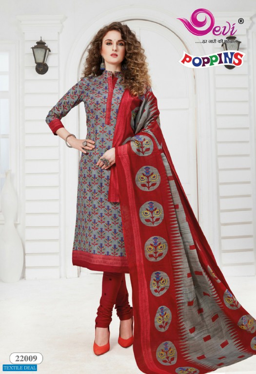 Devi Poppins Vol-22 Wholesale Dress Material