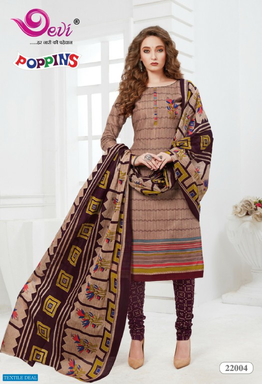 Devi Poppins Vol-22 Wholesale Dress Material