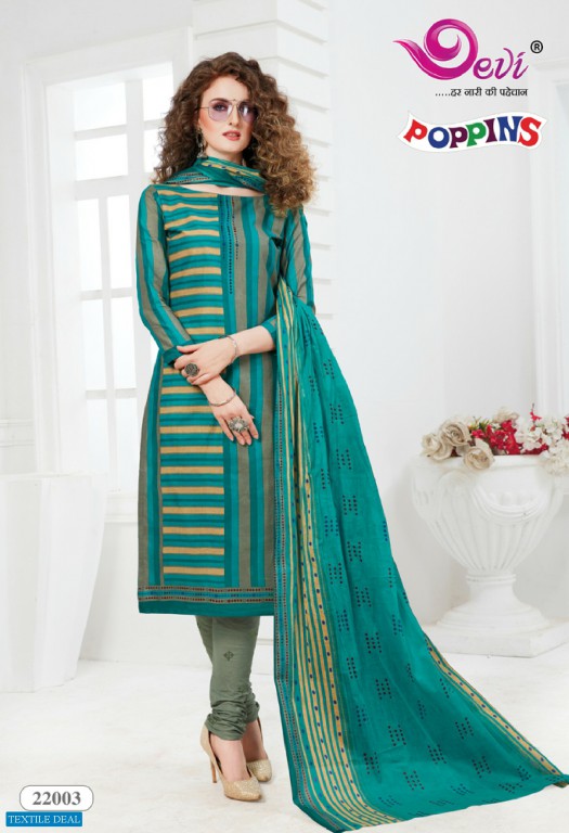 Devi Poppins Vol-22 Wholesale Dress Material