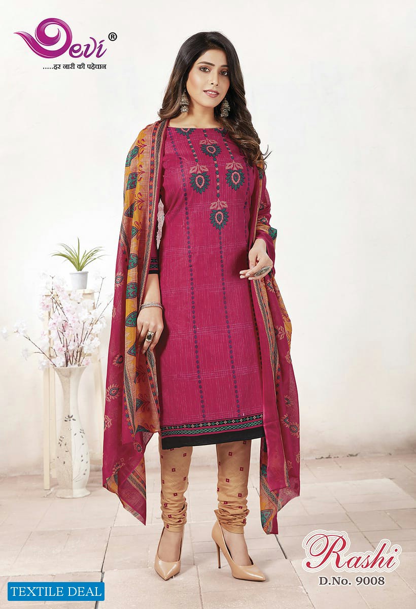 Devi Rashi vol-9 Wholesale Printed Dress material