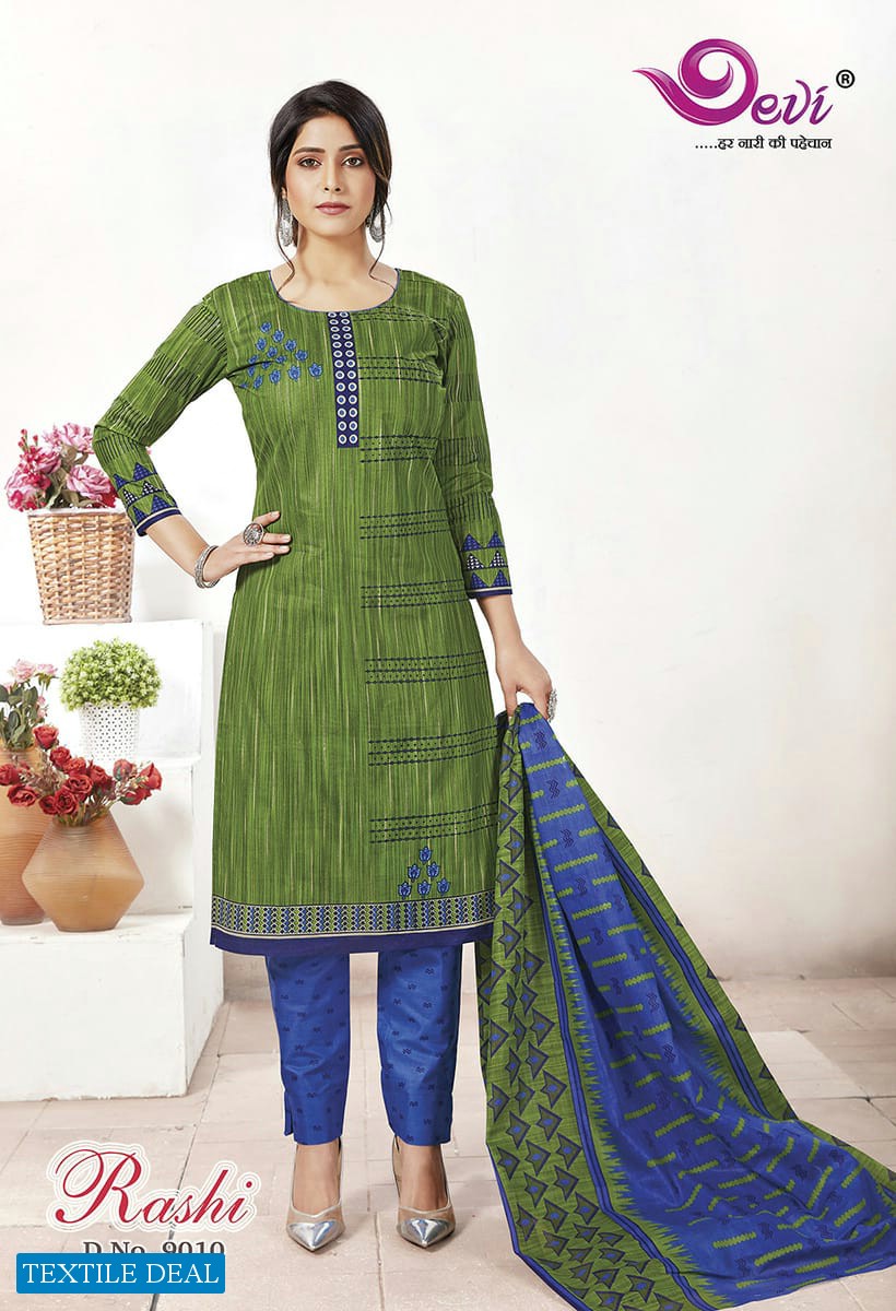 Devi Rashi vol-9 Wholesale Printed Dress material