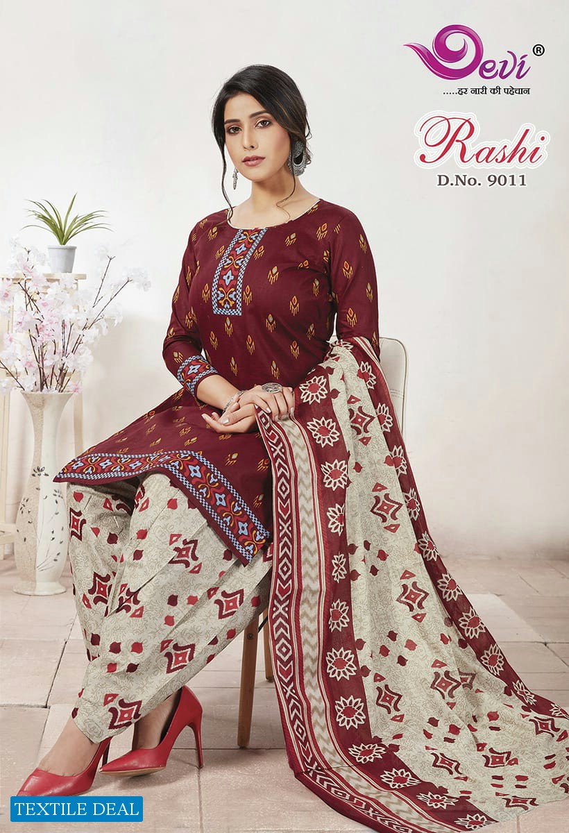 Devi Rashi vol-9 Wholesale Printed Dress material