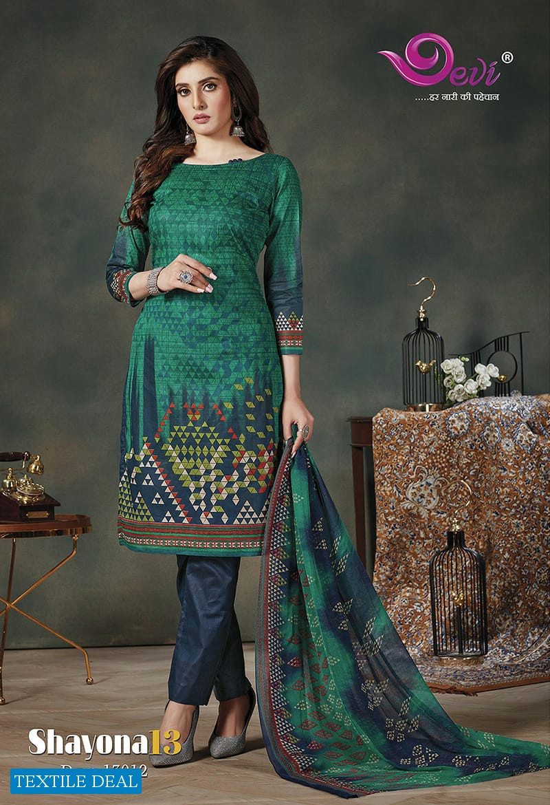 Devi Shayona vol-13 Wholesale Shopping Dress Material