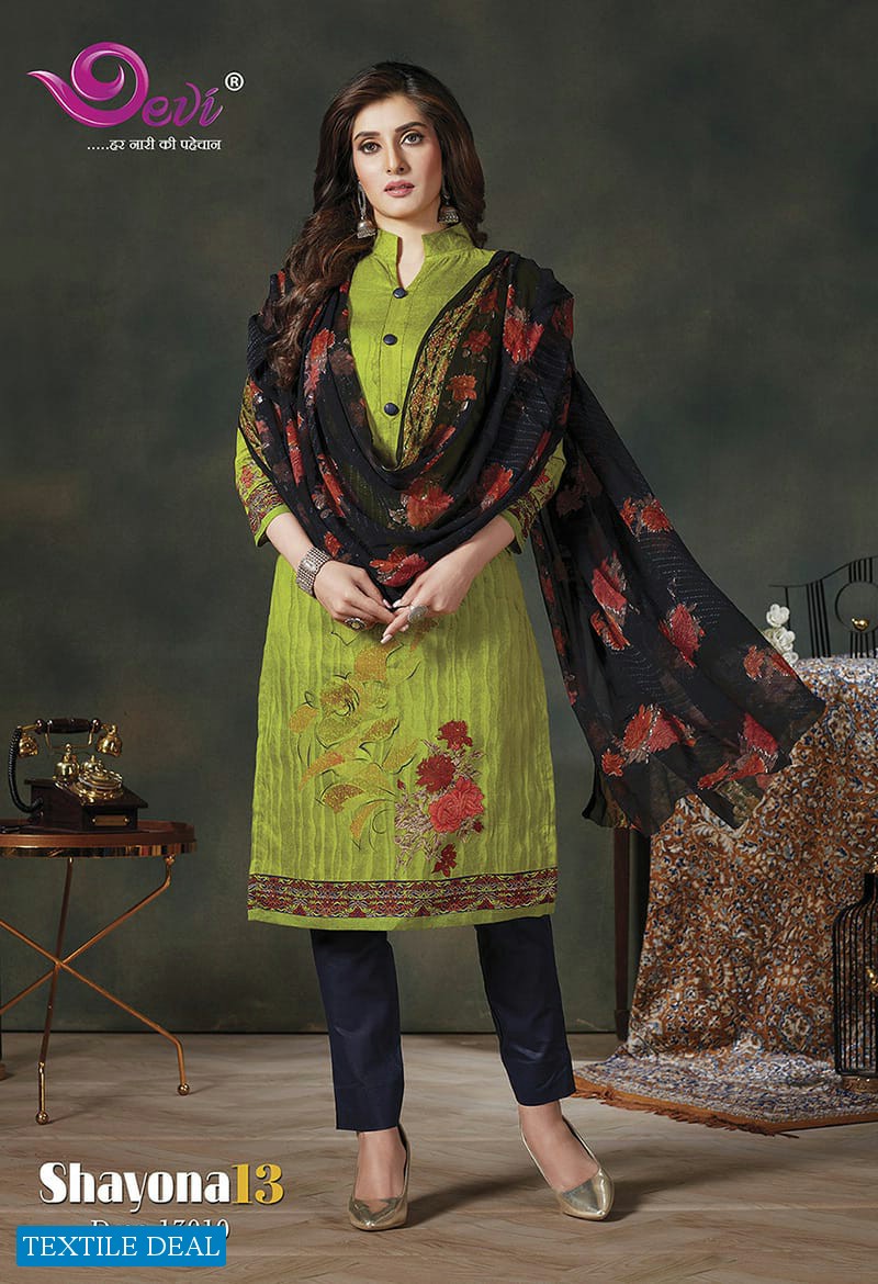 Devi Shayona vol-13 Wholesale Shopping Dress Material