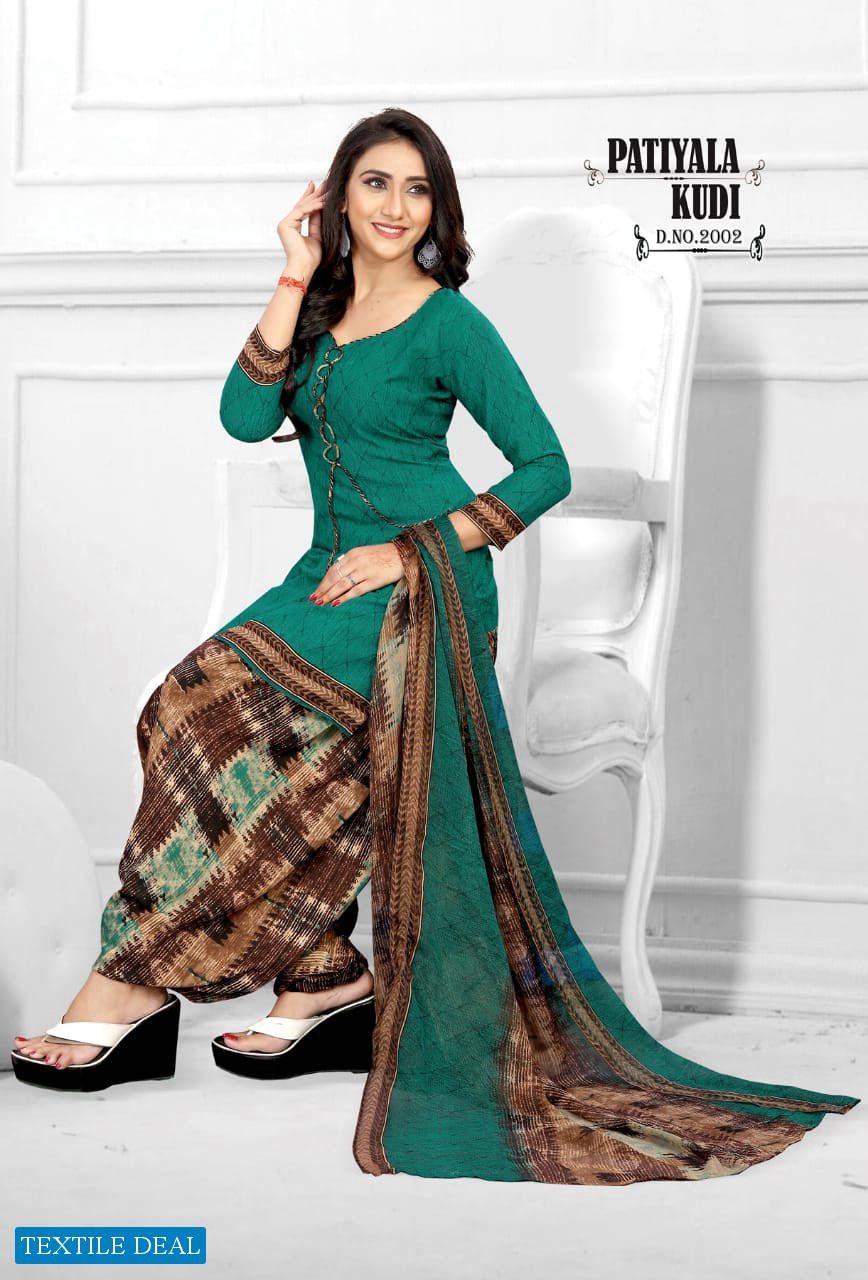 Dhanlaxmi Patiyala Kudi Vol-1 Wholesale Formal Dress Material