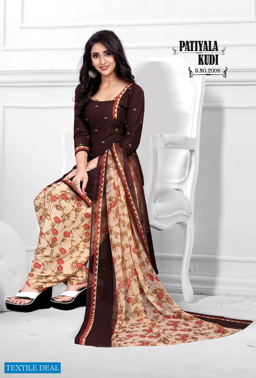 Dhanlaxmi Patiyala Kudi Vol-1 Wholesale Formal Dress Material