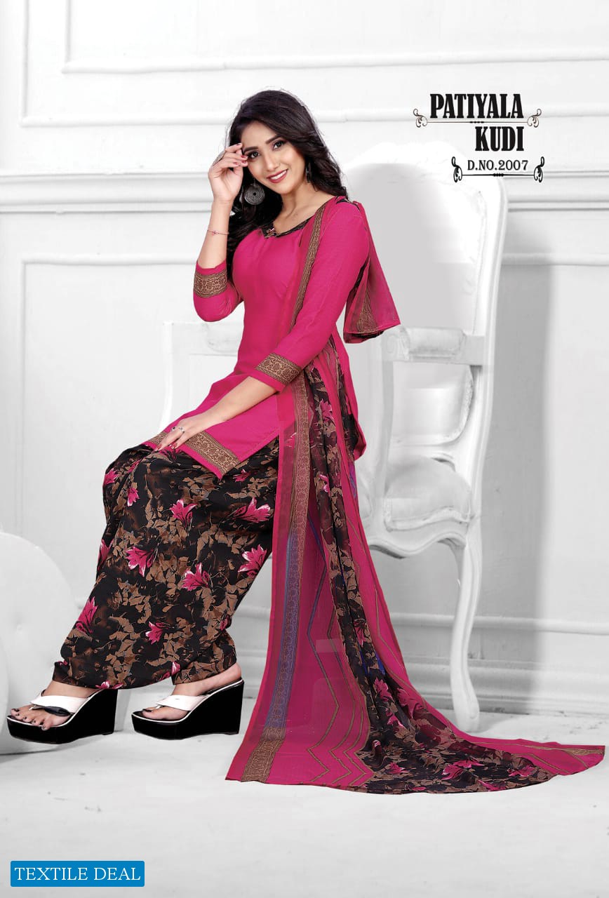 Dhanlaxmi Patiyala Kudi Vol-1 Wholesale Formal Dress Material