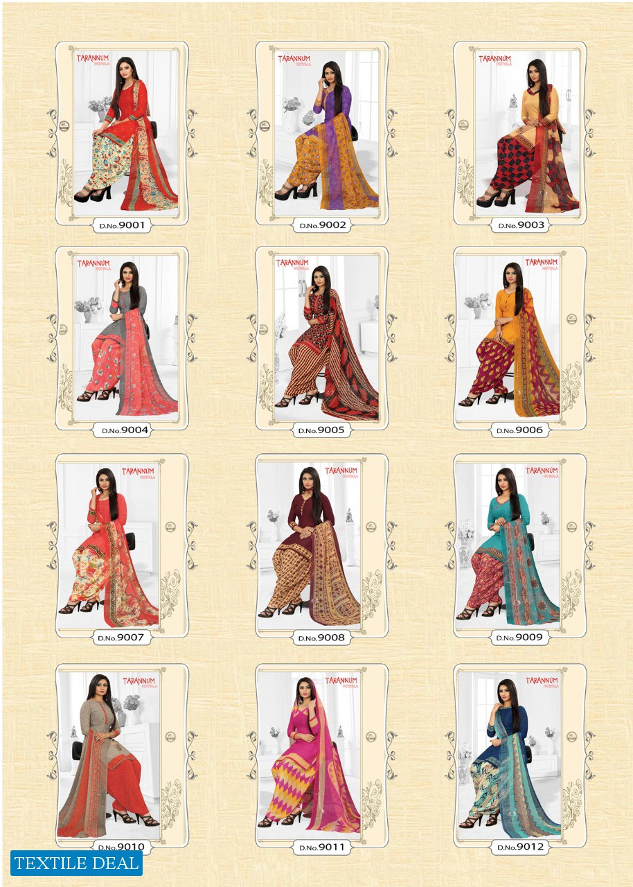 Dhanlaxmi Tarannum Patiyala Vol-1 Wholesale Formal Dress Material